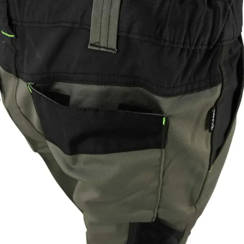 Bermuda de travail homme ULYSSE coton polyester kaki gris 38 à 50*LMA Best