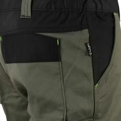 Bermuda de travail homme ULYSSE coton polyester kaki gris 38 à 50*LMA Best