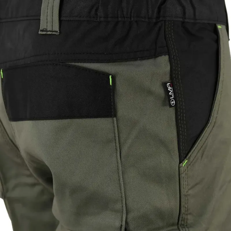 Bermuda de travail homme ULYSSE coton polyester kaki gris 38 à 50*LMA Best