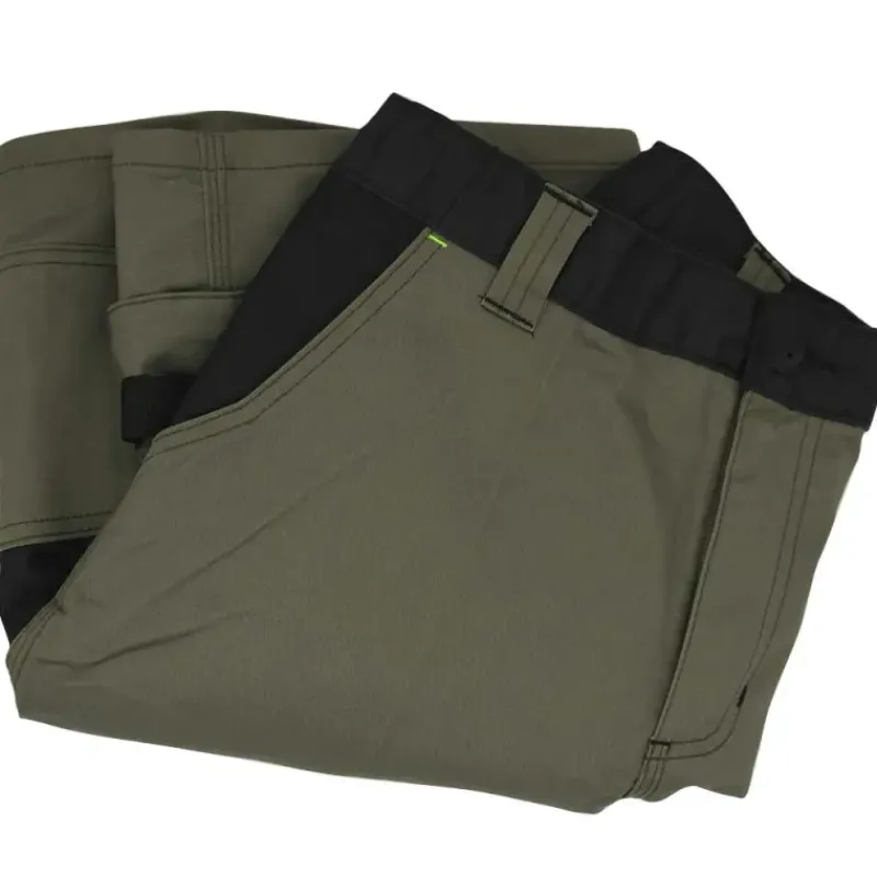 Bermuda de travail homme ULYSSE coton polyester kaki gris 38 à 50*LMA Best