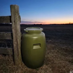 Bidon agrainage ou réserve d'eau 60 litres, diamètre 34cm hauteur 67cm*GAUN New