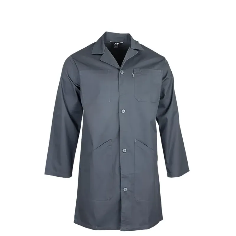 Blouse Homme Manches Longues Vert - ® Polyester-Coton 245g/m²*LMA Online