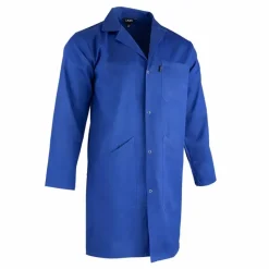 Blouse Homme Manches Longues Limeur ® en Coton Bleu - 240 g/m²*LMA Clearance