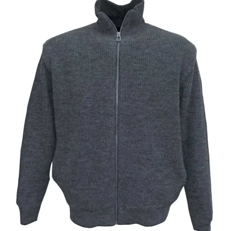 Blouson Cicero gris 70% acrylique 30% laine* Hot