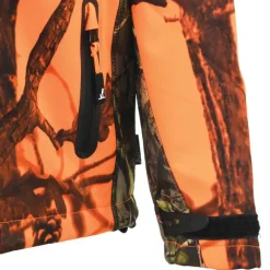 Blouson enfant Softshell Ghostcamo 3 poches polyester 6 à 16 ans*Percussion