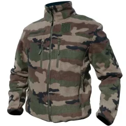Blouson polaire homme Camo - Col montant - 390 g/m² - DCA France* Sale