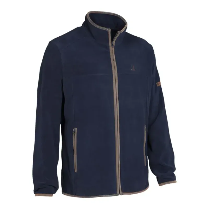 Blouson polaire Scotland 4 poches polyuréthane marine S à 4XL*Percussion