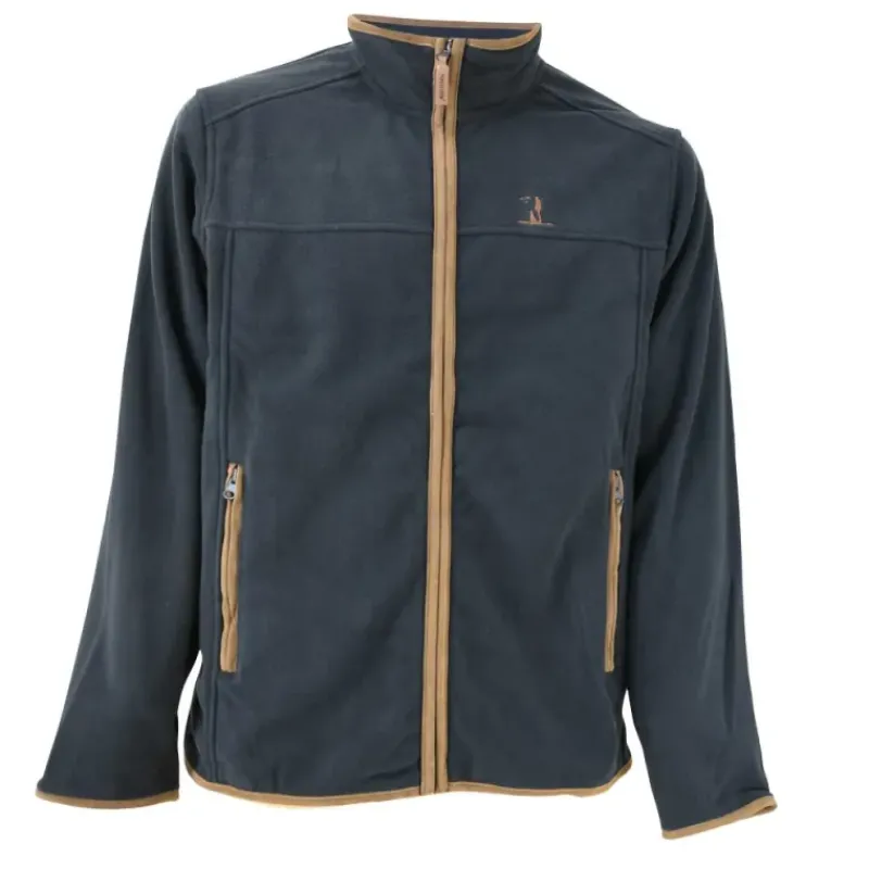 Blouson polaire Scotland 4 poches polyuréthane marine S à 4XL*Percussion