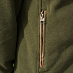 Blouson Scotland femme 4 poches zip polaire polyester kaki S à XL*Percussion Sale