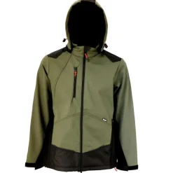 Blouson Softshell River polaire polyester kaki noir M à 3XL*LMA Sale