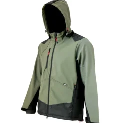 Blouson Softshell River polaire polyester kaki noir M à 3XL*LMA Sale