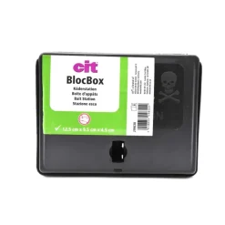 Boite à appâts rats, souris 12,5 x 9,5 x 4,5 cm à clé* Best