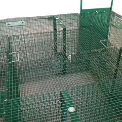 Boite à fauve 4 entrées 1,35m X 1,35m X 0,45 m* Sale