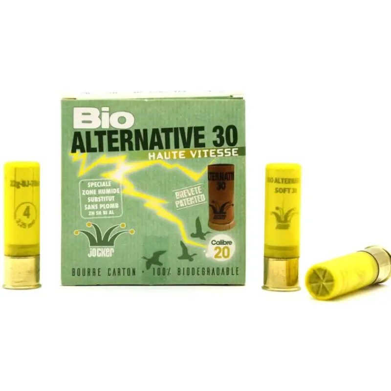 Boite de 25 cartouches Bio Alternative 30 - 20 70 pb 4*Jocker New