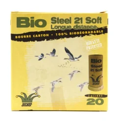 Boite de 25 cartouches Bio Steel acier étamé 21g calibre 20-70*Jocker Hot