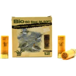 Boite de 25 cartouches Bio Steel bourre biodégradable 12/70 29g*Jocker Online
