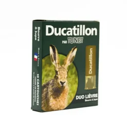 Boite de 10 Cartouches de chasse cal.12/70 ® "Duo Lièvre"*Ducatillon New