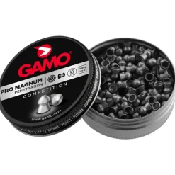 Boite de 250 plombs Pro Magnum tête pointue corps lisse cal 4,5mm*GAMO Clearance
