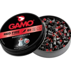 Boite de 125 plombs Red Fire tête pointue plastique cal 4,5 mm*GAMO Hot