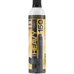 Bombe de gaz Heavy 150PSI pour répliques GBB buse inox 560ml*Elite Force New
