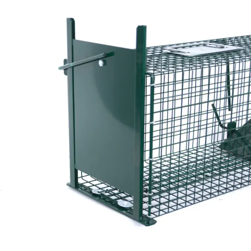 Boîte à fauves 1 entrée pour rats 22 x 24 x 61 cm à l'unité* Sale