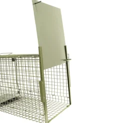 Boîte à fauves pliable 2 entrées maille carrée 100x25x30cm* Online