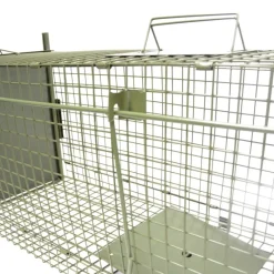 Boîte à fauves pliable 2 entrées maille carrée 100x25x30cm* Online