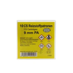 Boîte de 10 munitions gaz avec sûreté manuelle 9mm + mallette* Sale