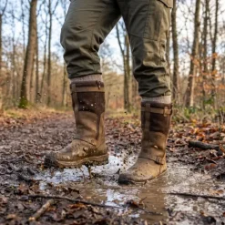 Bottes chasse Iceland Gore-Tex cuir marron fourrées*Chiruca New