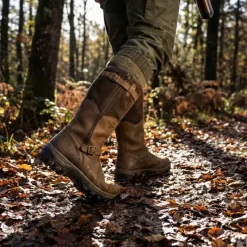 Bottes chasse Iceland Gore-Tex cuir marron fourrées*Chiruca New