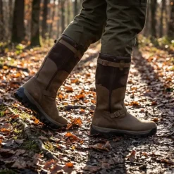 Bottes chasse Iceland Gore-Tex cuir marron fourrées*Chiruca New