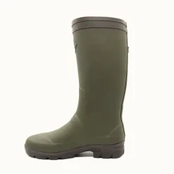 Bottes de chasse Alaska soufflet Zip caoutchouc kaki 39 à 47*TeamWood