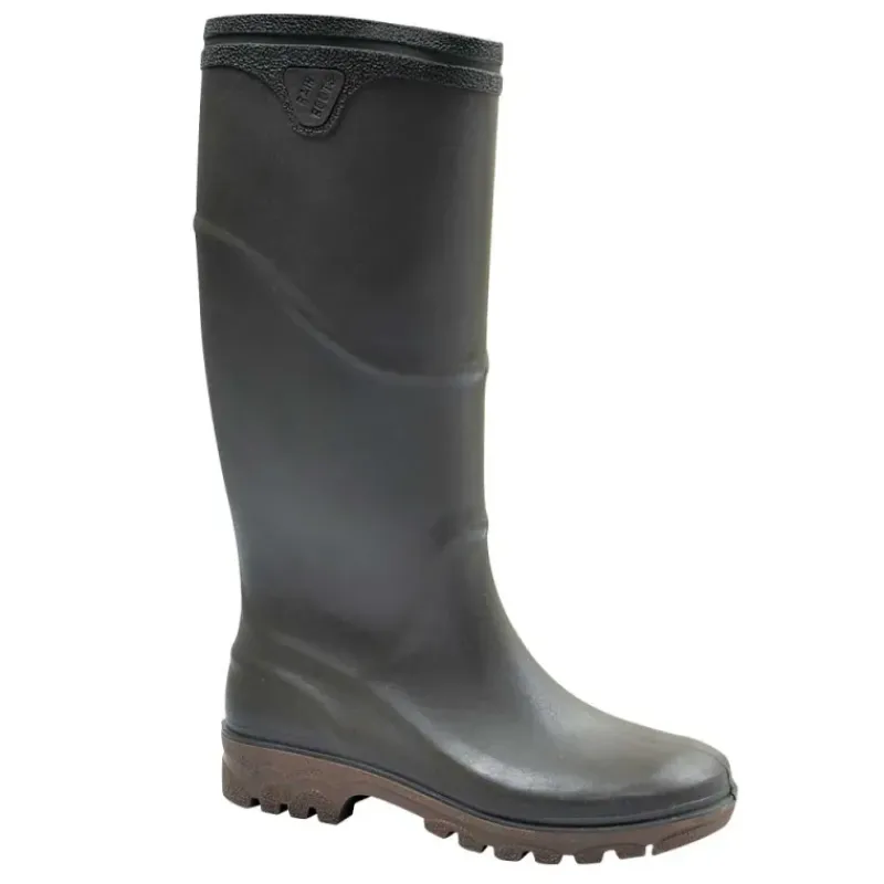 Bottes de Chasse Cyclone antidérapantes PVC Kaki 40 à 46*Rouchette New