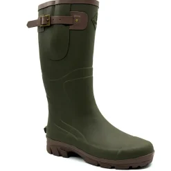 Bottes de chasse Texas antidérapantes caoutchouc kaki 39 à 47*TeamWood Online
