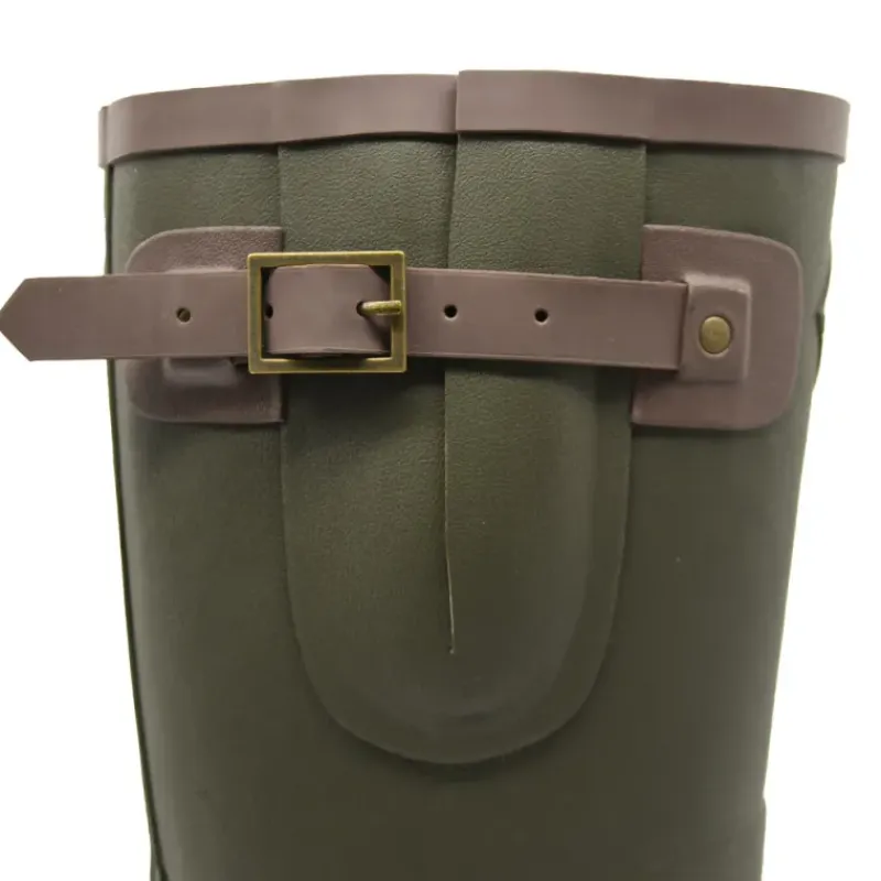Bottes de chasse Texas antidérapantes caoutchouc kaki 39 à 47*TeamWood Online