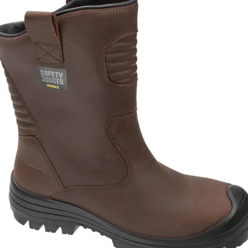 Bottes de sécurité Mayon S3S - Homme - Marron*Safety Jogger New
