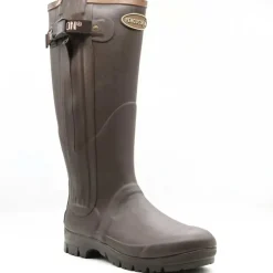 Bottes full zip Rambouillet caoutchouc marron 37 à 47*Percussion New