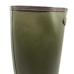 Bottes Marly antidérapantes caoutchouc naturel kaki 37 à 48*Percussion