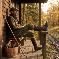 Bottes Primo Country Zip textile rip-stop Marron Foncé 40 à 46*Arxus Clearance