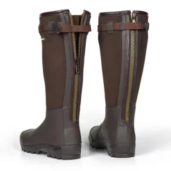 Bottes Primo Country Zip textile rip-stop Marron Foncé 40 à 46*Arxus Clearance