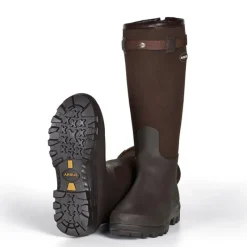 Bottes Primo Country Zip textile rip-stop Marron Foncé 40 à 46*Arxus Clearance