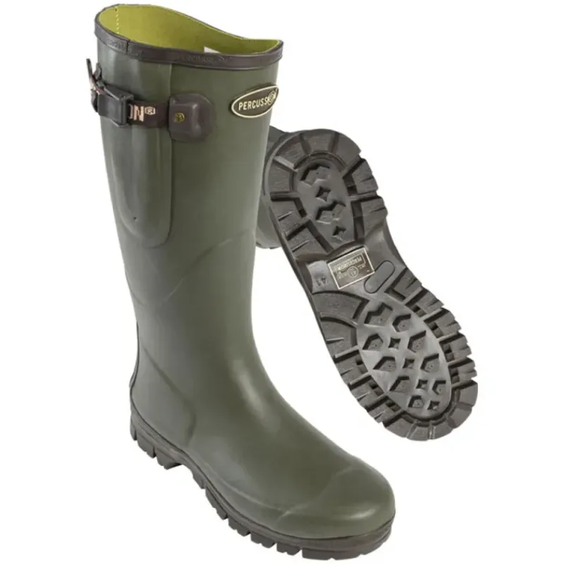 Bottes Tradition jersey confort caoutchouc kaki 37 à 47*Percussion Clearance