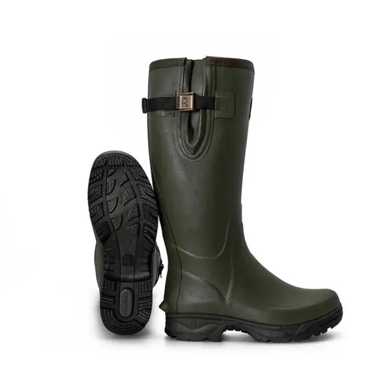 Bottes Veneur néo Homme - Vert 100% Caoutchouc*Rouchette Online