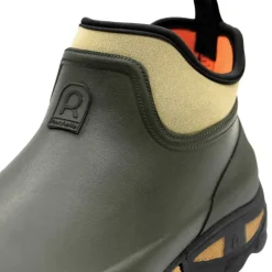 Bottillons Clean Land caoutchouc et double néoprène Kaki 40 à 47*Rouchette New