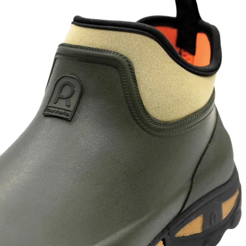 Bottillons Clean Land caoutchouc et double néoprène Kaki 40 à 47*Rouchette New