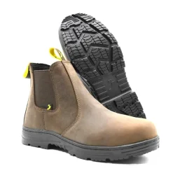 Bottines sécurité Jackman S3 cuir marron embout acier*Safety Jogger Online