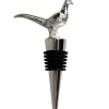 Bouchon de bouteille de vin faisan métal zinc argenté noir 10cm*Jack Pyke Clearance