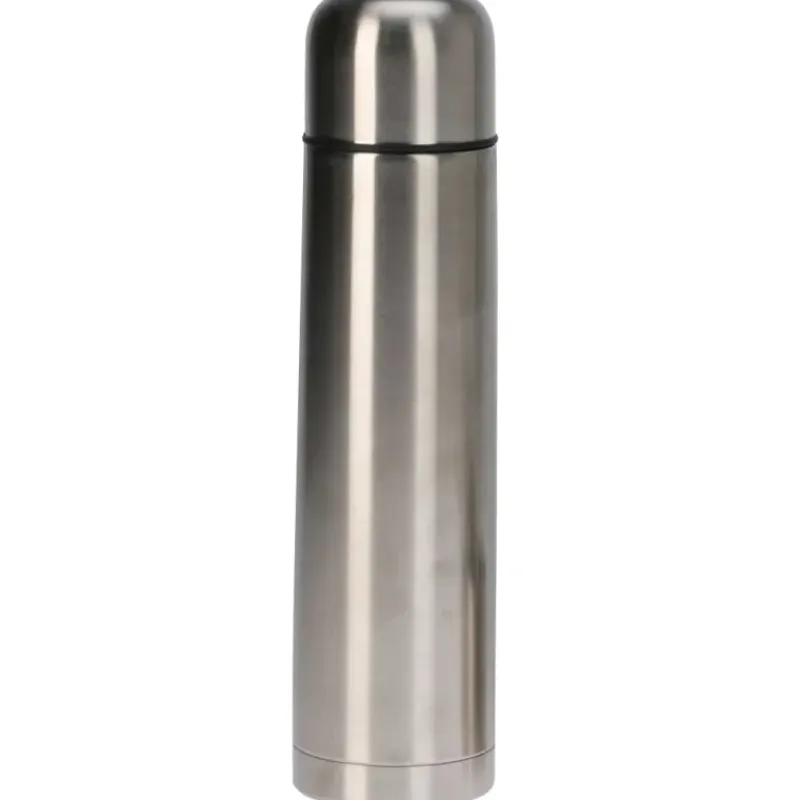 Bouteille isolante acier inox 1L 8x31,7cm + 2 tasses 180ml*