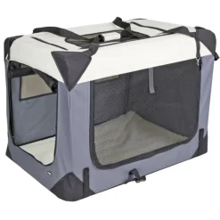 Box de transport chien démontable en toile 81x58 cm* Clearance