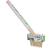 Brosse à mauvaises herbes 36 cm - Grattoir intégré en bois*Progarden Clearance